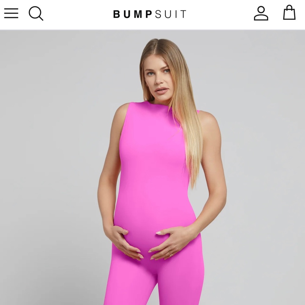 NWT Bumpsuit [ Gia ] Magenta • XS